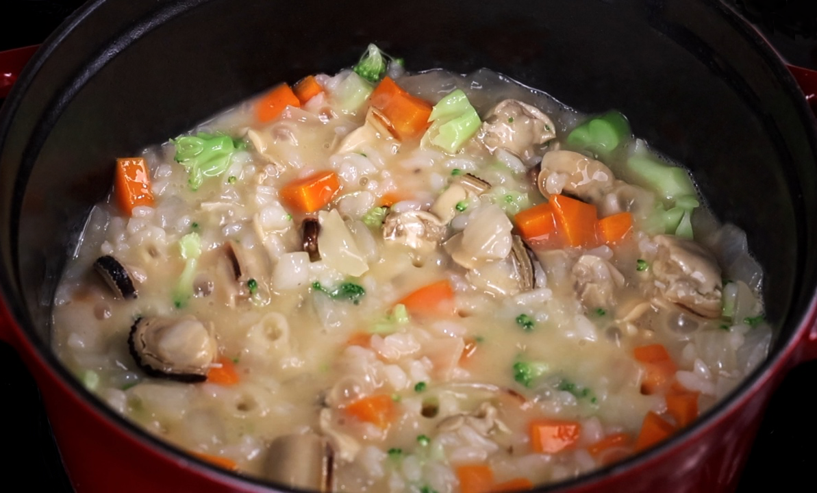Read more about the article Mussel Porridge | 홍합죽