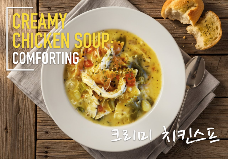 Creamy Chicken Soup | 크리미 치킨 스프